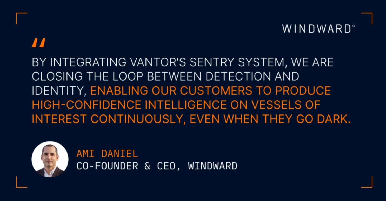 Partnership News: Windward Maritime AI + Vantor 95